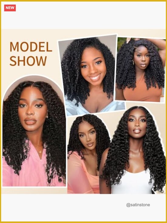 Burmese Curly Clip In Hair Extensions 14 Inch 120g 8 Pcs Set Human Hair main image 5